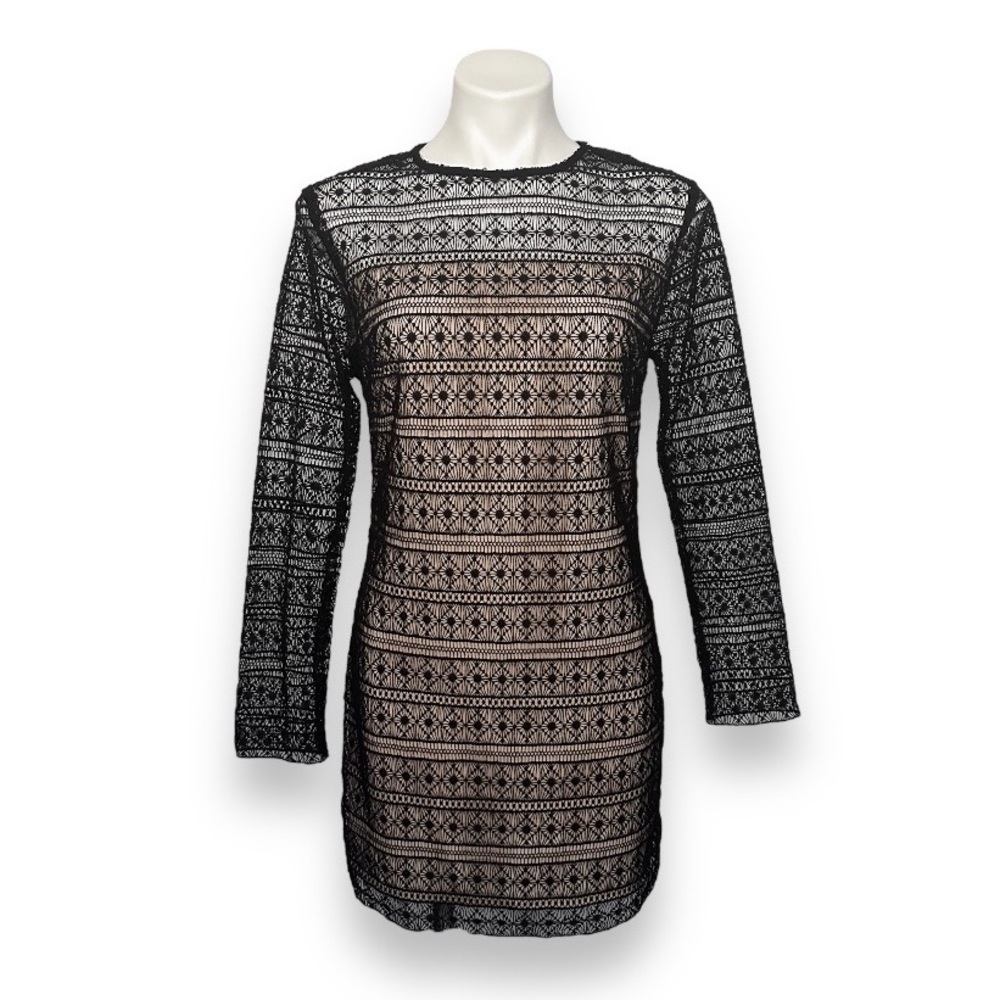 English Factory Black Lace Dress